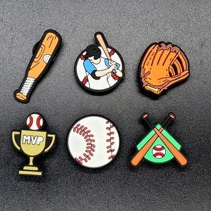 Baseball Croc Charm Bundle (6)